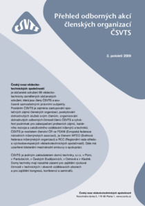 přehled odborných akcí členských organizací ČSVTS 2. pololetí 2009